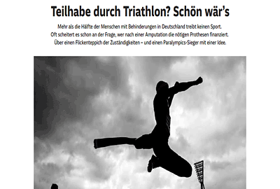 Zeitungsartikel mit Titel 